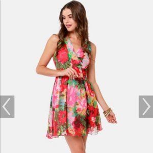 Jack Pink Floral Dress